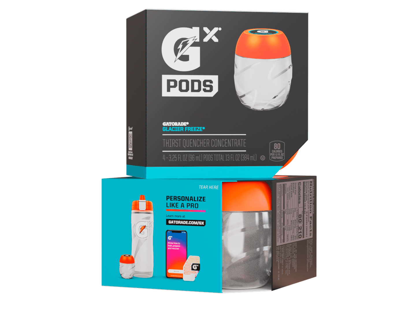Gatorade Pods Omega Copacking